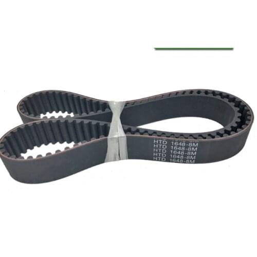 HTD1600-8M HTD1608-8M HTD1616-8M HTD1624-8M HTD1632-8M HTD1640-8M HTD1648-8M HTD1656-8M HTD1664-8M Rubber Timing Belt Black 1PC