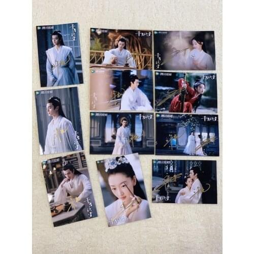 Ancient Love Poetry XU KAI Zhou Dongyu Autographed Photo 4*6 Inch 072021