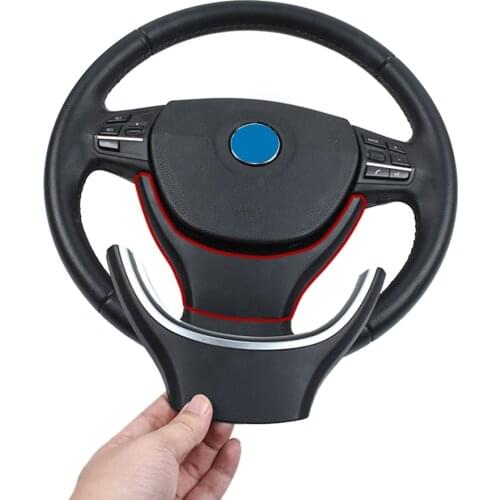 Interior Car Steering Wheel Central Lower Cover Trim Replacement For BMW 5 7 Series F10 F11 F07 F01 F02 520 525 530 730