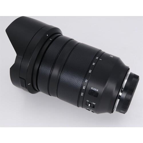 Protective Cover Skin for Panasonic LUMIX S 24-105mm F4 MACRO O.I.S. Lens Decal Protector Anti-scratch Cover Film 3M Vinyl