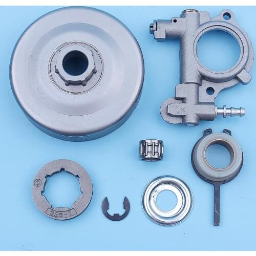 Oil Pump Rim Sprocket Kit For Stihl 026 MS260 PRO MS 260 Chainsaw Clutch Drum .325 Pitch Small 7 Spline 7 Teeth Replacement Part