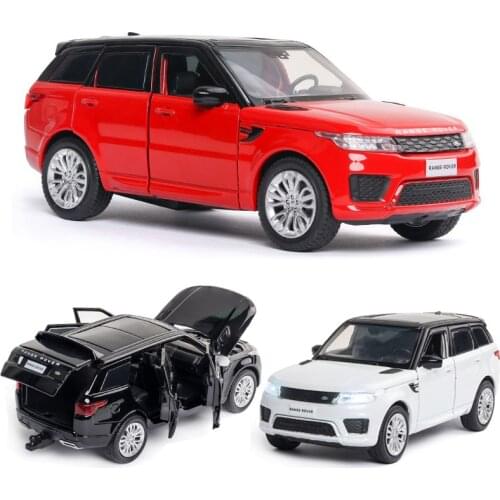 1:32 Range Rover SUV Metal Alloy Car Diecasts Toy Vehicles Miniature Scale Model Children Toy
