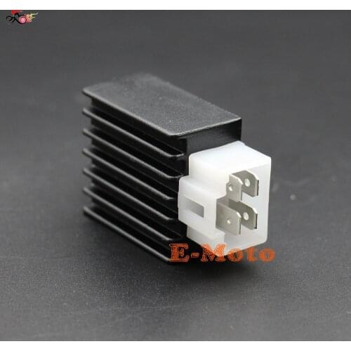 12V Voltage Regulator Rectifier GY6 QMB139 4pin 50cc-150cc Scooter Moped ATV Dirt Bike Go Kart 4 Pin