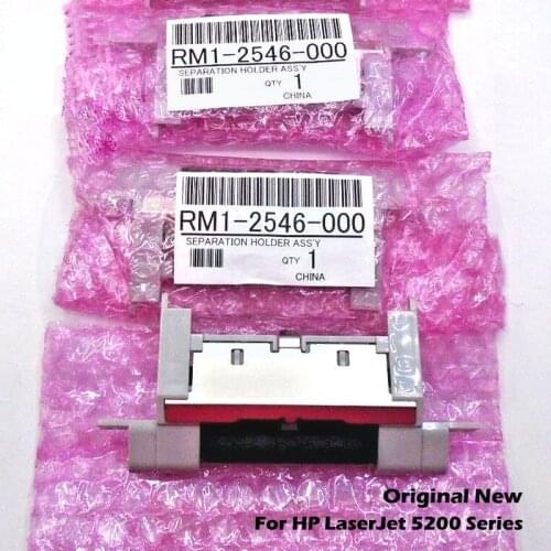 Original New For HP 5200 HP5200N HP5200 HP5200L HP5200LX Separation Pad Pick Up Roller Tray 2 RM1-0731-000CN RM1-2546-000CN