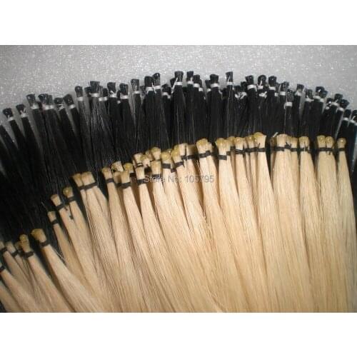40 Hanks Stallion White Bow Hair including 20 Hanks black & 20 Hanks white in 32 inches 6 gram/hank