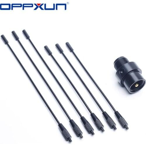 OPPXUN New Black for NAGOYA for RE-02 Mobile Antenna Ground UHF-F 10-1300MHz Car Radio for KENWOOD for MOTOROLA YAESU for ICOM