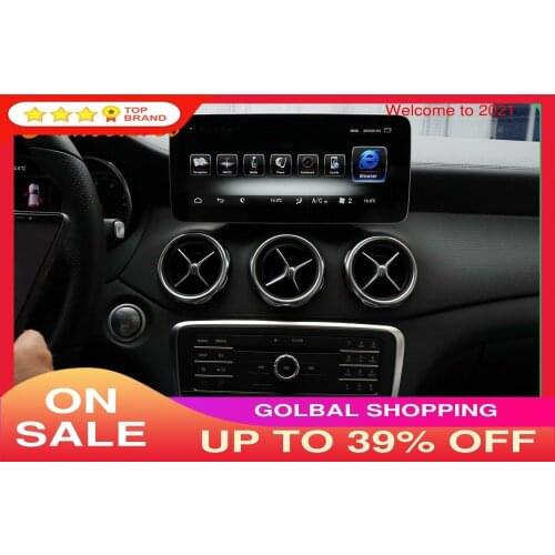Android 10.0 For Mercede Benz CLA GLA A Class W176 2013-2019 Car Multimedia player displayAuto Radio car GPS Navigation Headunit
