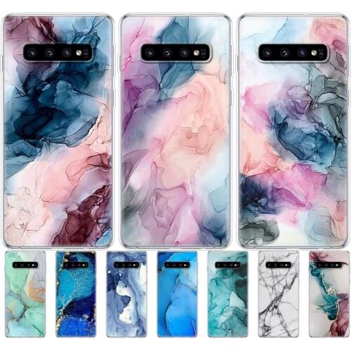 Case for Samsung galaxy J2 core J8 j6 j4 PLUS 2018 cover case for samsung galaxy s10 SE plus phone back cases fashion marble