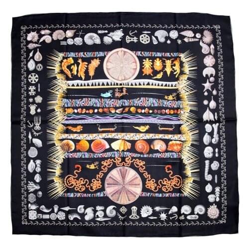 ELEGANT HANDMADE BRAND 100%Twill Silk Scarf TWIC-209684A