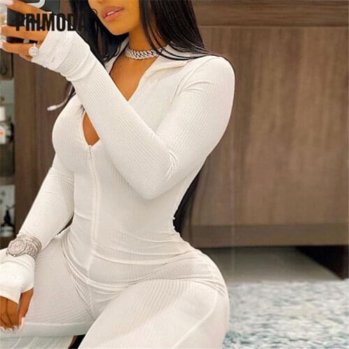 Active Wear Knit Ribbed Rompers Sporty Workout Womens Jumpsuit Long Sleeve Zipper Fitness Embroidery Letter Print Jogger PR1421G