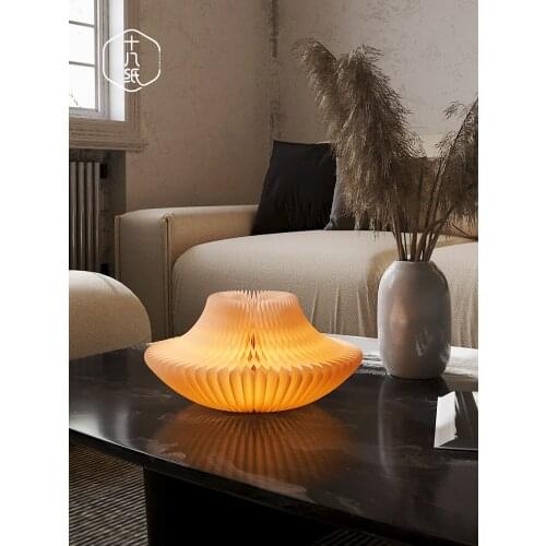 Creative design Kraft paper folding Save space multi-function Multiple model Small night light christmas decorations Special