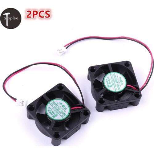 2PCS DC12V 0.08A Cooler Brushless DC Fan Mini Cooling Radiator DC Brushless Fan For Dissipating Heat Generated 30*30*10mm