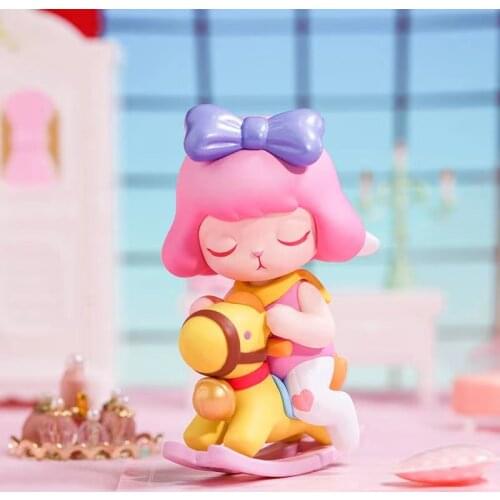 Original Pop Mart Bunny Childrens Heart Series Blind Box Toy Doll Random A Cute Anime Character Gift