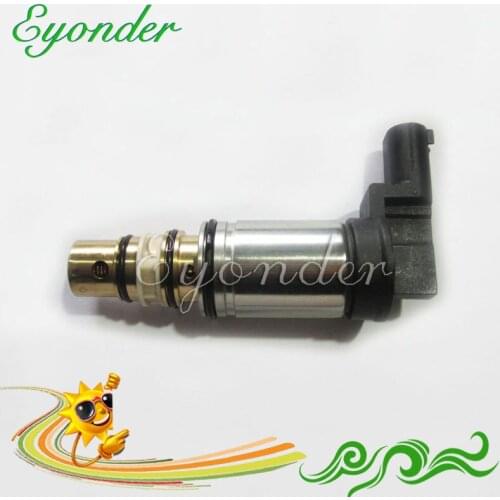 Sanden Electric AC A/C Aircon Air Conditioning Compressor Cooling Pump Electronic Solenoid Control Valve Sensor Plug for BMW