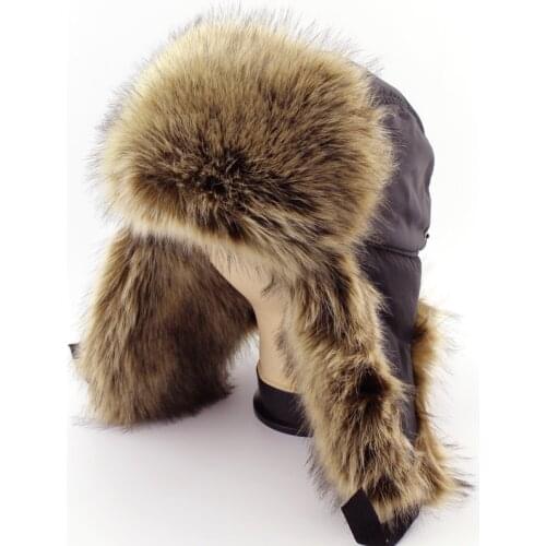 BFDADI Bomber Hats men winter cap long fabric hat caps winter lei feng thermal skiing hat men ear protection Free Shipping