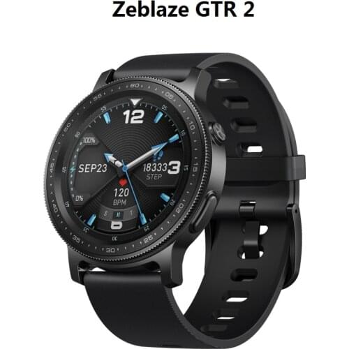 2021 Zeblaze GTR 2 1.3" Smartwatch Receive/Make Call Heart Rate Long Battery Life Waterproof Smartwatch For Android IOS Phone