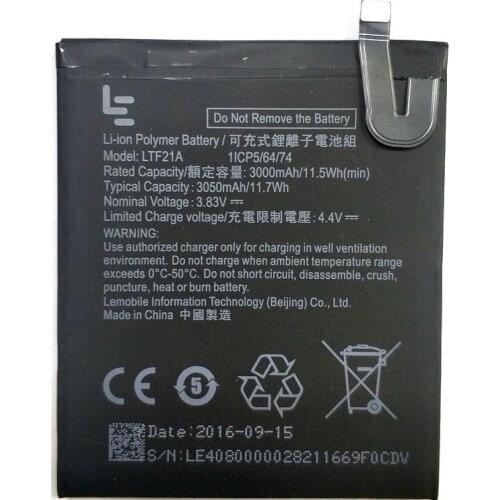 New LTF21A 3000mAh Battery for Letv LeEco Le 2 X620 Battery Replacement LTF21A For Letv Le 2 Pro / Letv X520