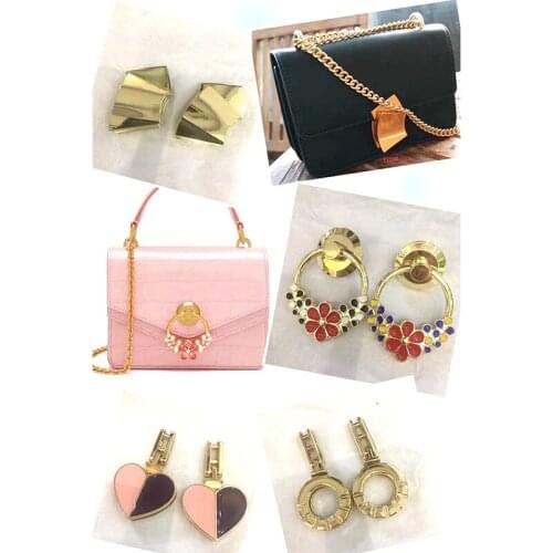 Anchor With Screws Bags Side Hanger Belts Strap Connector Anchor Buckles Leather Craft