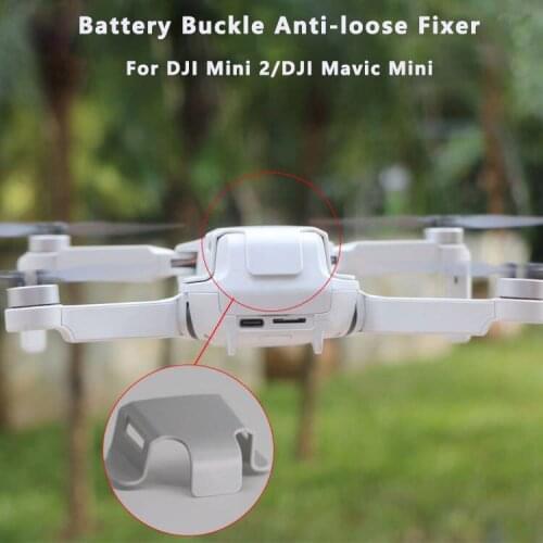 DJI Mini 2 Drone Battery Buckle Anti-loose Fixer Anti-slip Clip Holder For DJI Mavic Mini Battery Protective Guard Accessories