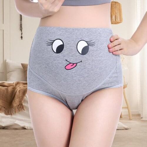 1Pcs Cotton Pregnancy Panties High Waist Adjustable Cotton Belly Support Maternity Briefs Underwear for Pregnant Women