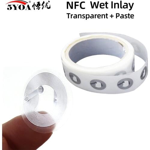 10pcs/Lot NFC TAG Sticker Ntag213 Label RFID Tag Key Tags llaveros llavero Token Patrol Badge