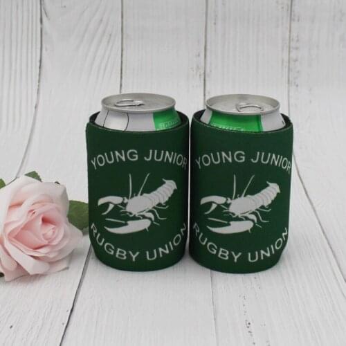 200pcs Neoprene Print Logo Stubby Cooler Can Holder Wedding Printed Stubbies Bottle Cooler Sublimated Coolers Promotional Gifts