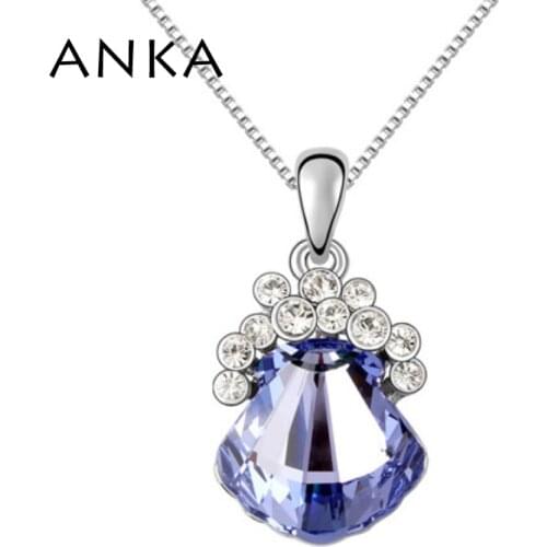 2020 Promotion Romantic Collares Wholesale New Arrival Crystal Drop Pendant Necklace Crystals From Austria Jewelry #91137