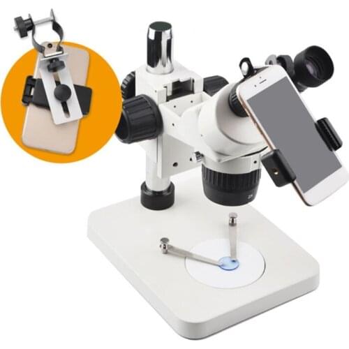 2021 New Universal Mobile Phone Adapter Clip Bracket Holder Mount Microscope Telescope