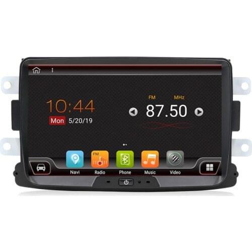 KLYDE 8" 1 Din Android 10.0 Car Radio For Renault Duster 2010- Car Audio Stereo 1024*600 Multimedia Player 4 Core