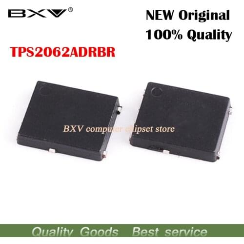 Free shippin 2pcs TPS2062ADRBR TPS2062A TPS2062 2062 QFN-8 original authentic