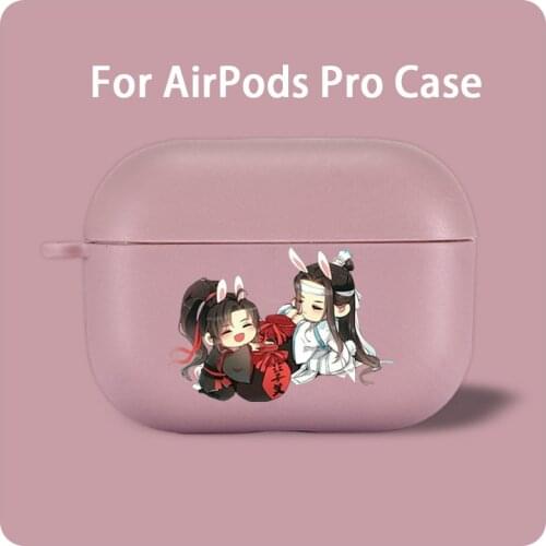 Anime Air Pod Case For Airpods Pro Soft Silicone Wireless Bluetooth Candy Color Mo Dao Zu Shi Air Pods 3 Cover Case Airpod Pro