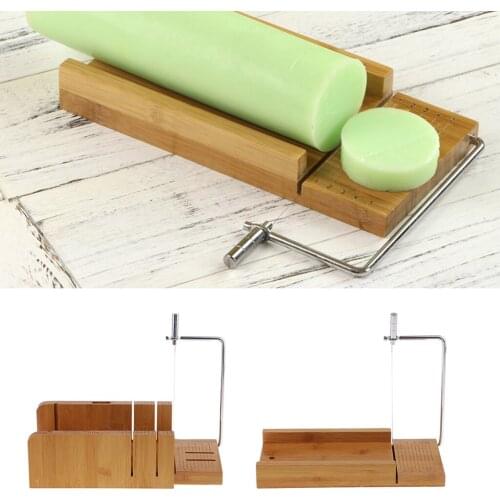 Wooden Soap Cutter Cutting Tools Handmade Soap Making Cutting Tools with Wire Slicer Cutter Mold Soap Tool Slicer