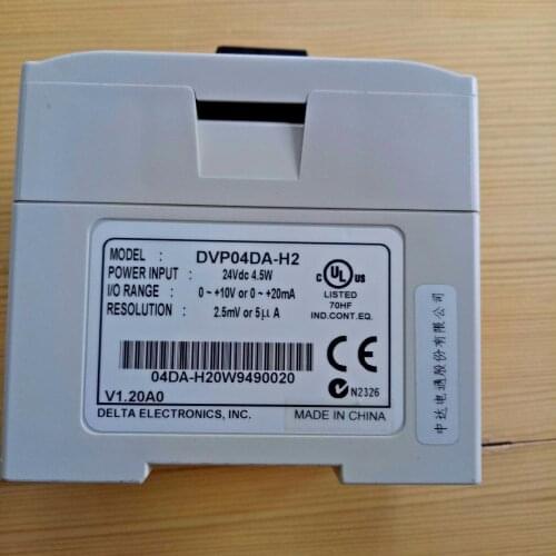 FOR Delta PLC DVP04DA-H2 Extension module