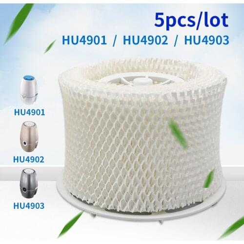 5pcs/lot HU4101 humidifier filters,Filter bacteria and scale for Philips HU4901/HU4902/HU4903 Humidifier Parts
