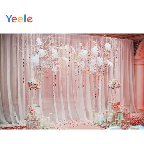Yeele Wedding Photocall Party Flower Zone Decor Photography Backdrops Personalized Photographic Backgrounds For Photo Studio