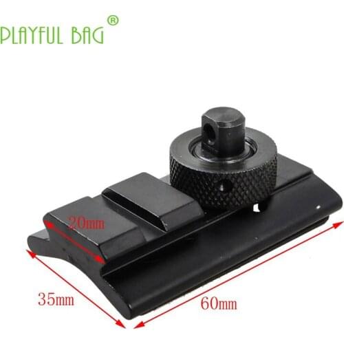 Toys water bullet gun outdoor sports upgrade material butterfly piece connect 20mm card slot connector bracket 20mm SD10