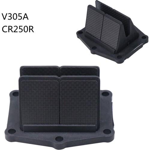 HONDA CR250R 1986-2001 Reed Valve V305A Carbon Fiber Motorcycle Reed Valve System Set Block CR 250 MX Racing