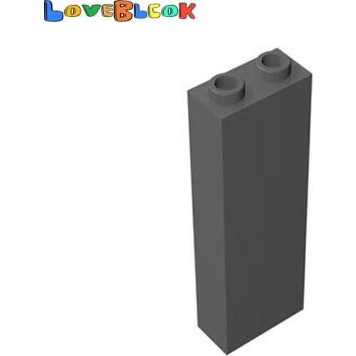 Brick 1x2x5 with Solid Stud Building Blocks MOC Parts DIY Toys Gift Creative Educational Compatible 2454/35274 For Kid 10pcs/Lot