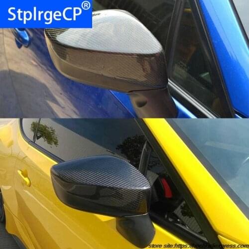 100% Carbon Fiber sport style Side Mirror Cover Cap Fit For Toyota 86 GT86 new Design