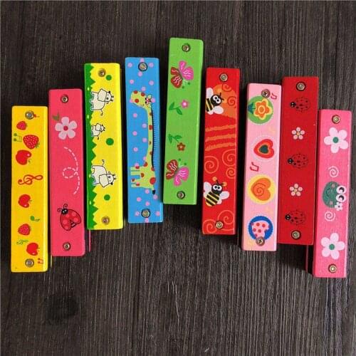 LCLL-16 Holes Harmonica Diatonic Blues Harp Woodwind music instrument Children Musical Instrument Educational Music Toy