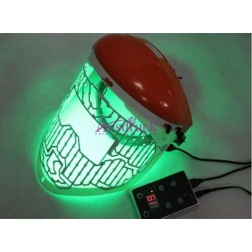 Facial Mask Photon LED Skin Rejuvenation PDT 3 color light therapy wrinkle Acne Remover Skin Care anti aging beauty device