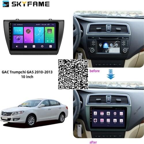 For Trumpchi GAC GA5 2010-2013 Car Radio Stereo Android Multimedia System GPS Navigation DVD Player