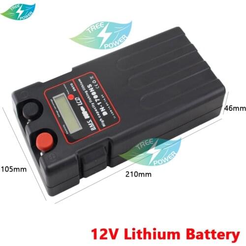 New 12V 10Ah 12Ah 15Ah 16Ah 18Ah lithium ion li-ion battery pack 12V with bms for electric winch fishing reel +Charger