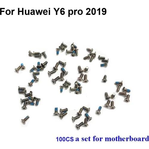 100PCS a Set Screw For Huawei Y6 pro 2019 mainboard motherboard Cover Screws Repair Parts For Huawei Y 6 pro 2019