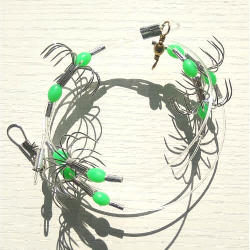 5pcs Top quality squid jigs rigs Japan type fishing squid lures Hard fishing lure strong fishing hook