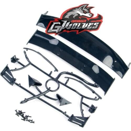 1set 1/10 RC Car spare parts drift Tail wing series spoiler Garnish Appearance simulation body shell trax 3racing hsp