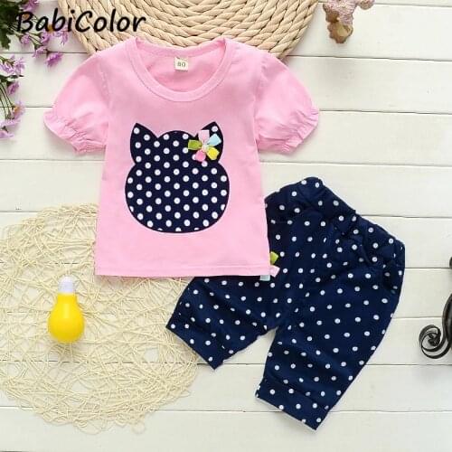 Fashion Baby girls Clothes Sets Summer Newborn cotton out Tops+Jeans 2Pcs Suits For Bebe Girls Infant Clothing Outfits
