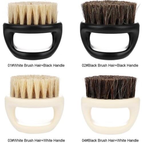 Wild Boar Fur Mens Shaving Brush Barber Salon Men Facial Beard Cleaning Appliance Shave Tool Razor Brush with Handle for Men