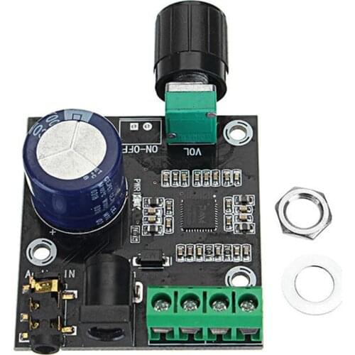 PAM8610 Dual Channel DC 12V HD Pure Digital o Stereo Amplifier Board Cl D 15W x 2 High Power Amplifier Module