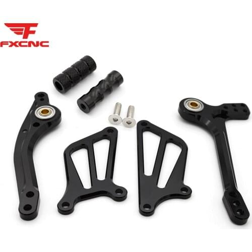 For Suzuki SV650/SV650S 2015-18 CNC Aluminum Alloy Motorcycle Rearset Footrest Footpeg Pedal Rear set Foot rest Accessories Part